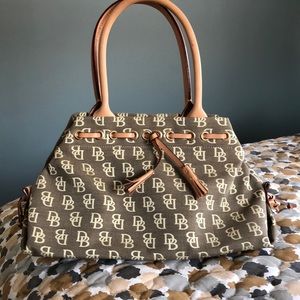 Dooney and Bourke Medium Tapered Tassel Bag